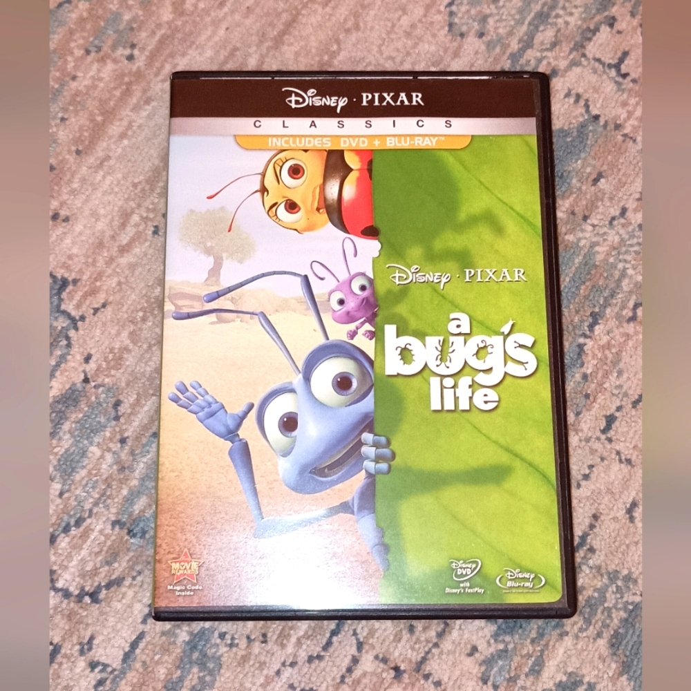 Disney Pixar A Bug's Life DVD Plus Blu-ray